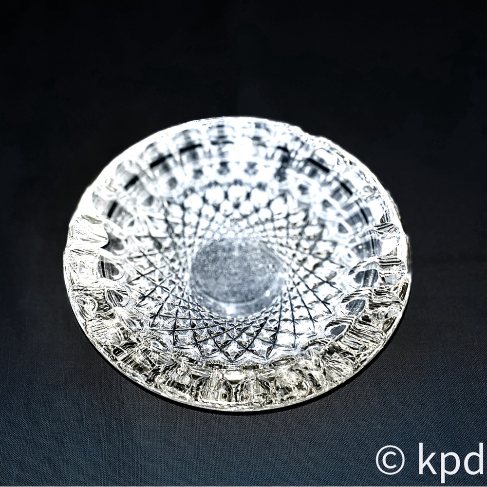 Large 7” 3 lb Waterford Crystal Ashtray - Picture 4 of 6